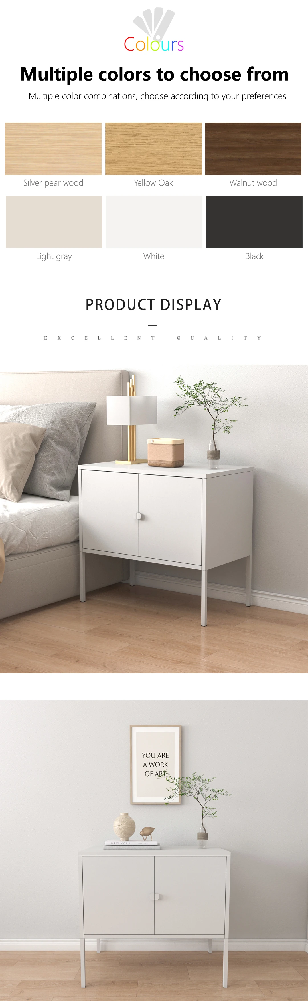 Factory Direct Bedstand Bedside Table Legs Bed Side Tables Iron ...