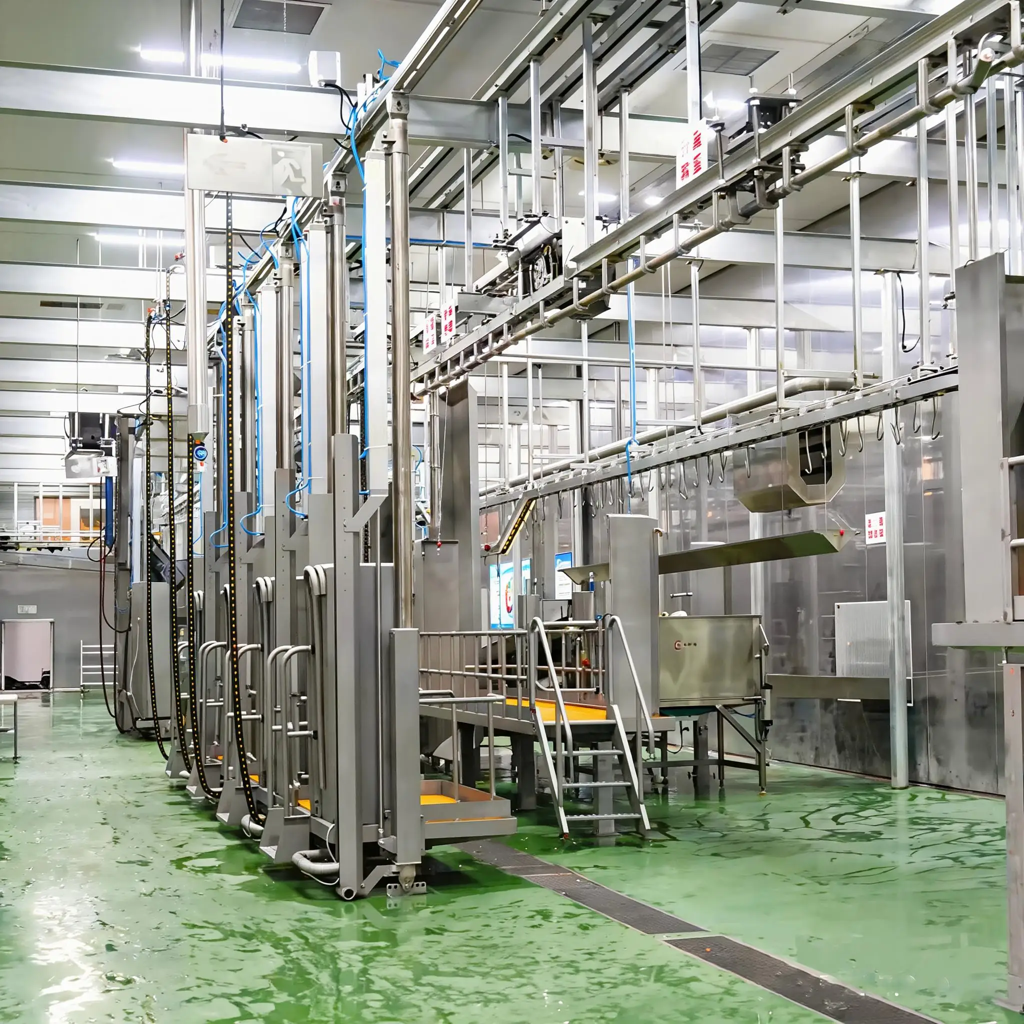 Cattle slaughterhouse project “turnkey” including civil engineering, cold storage facilities and slaughter line equipment