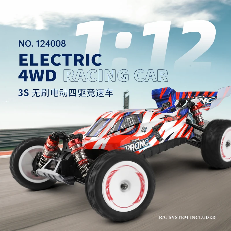 Wltoys 124008 - High Speed 1:12 Scale Racing Car for Kids