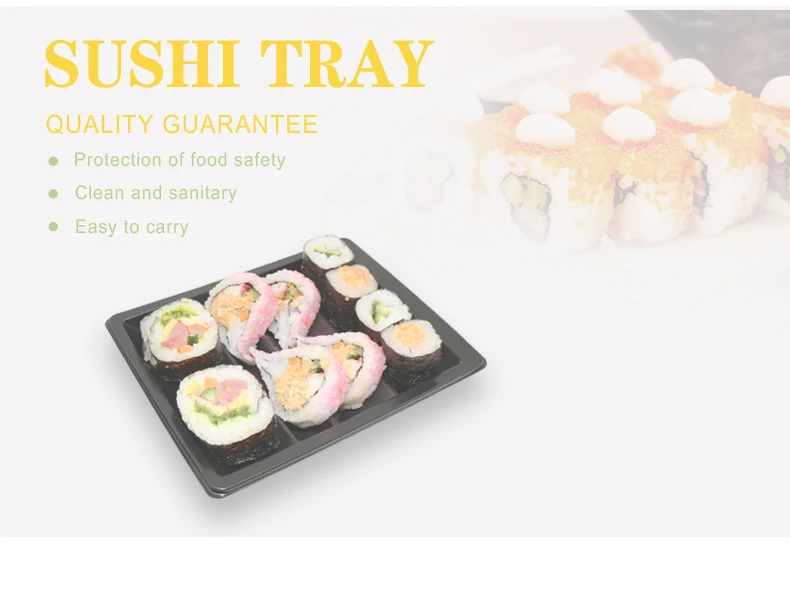 Heartshaped Take Away Disposable Sushi Tray With Lid For Lover Honey