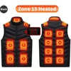 Black 15 zones Heated