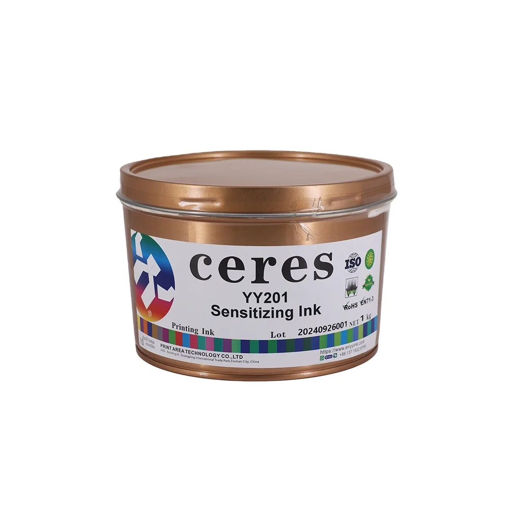 Holding Color High Density Ceres YY-201 Offset Printing Sensitizing Ink for Express Bill