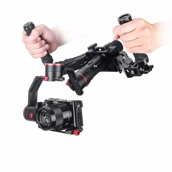 EACHSHOT Spring Dual Handle Grip Handheld Handlebar Kit for Gimbal Zhiyun Crane Plus/Crane 2/Crane V2/Feiyu A1000/a2000/Gusen detail image