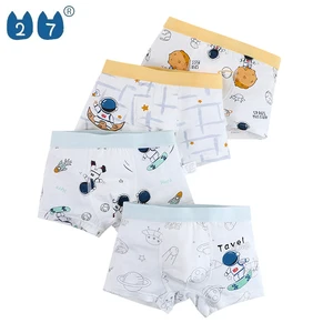 New Style Kids Boys Underwear Cotton Boxer Briefs Fancy Cartoon Teen Boys Underwear