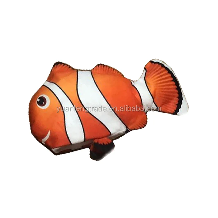 clown fish cat toy