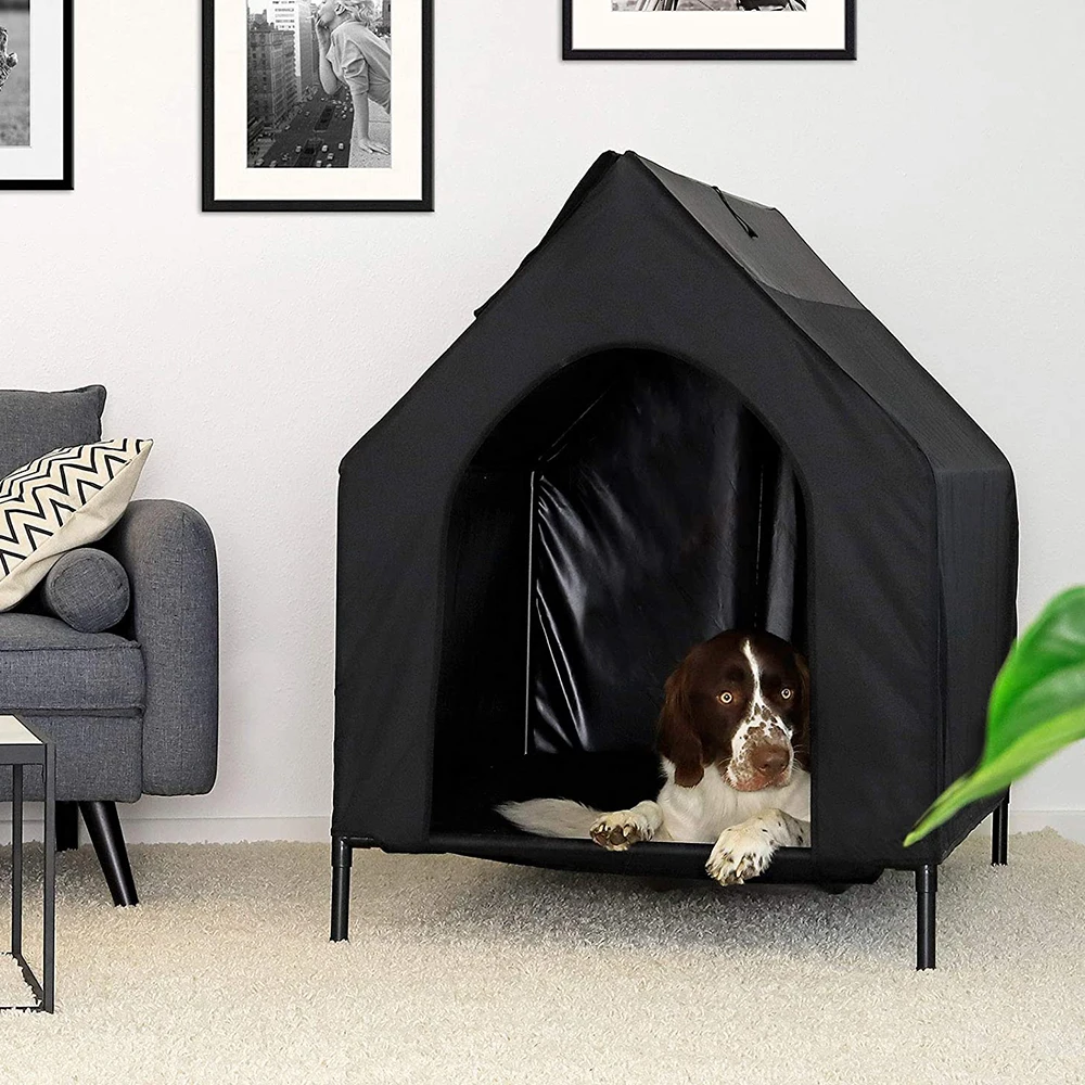 Outdoor Pet Elevated Bed Dog House Tent With Carry Bag Buy Dog House