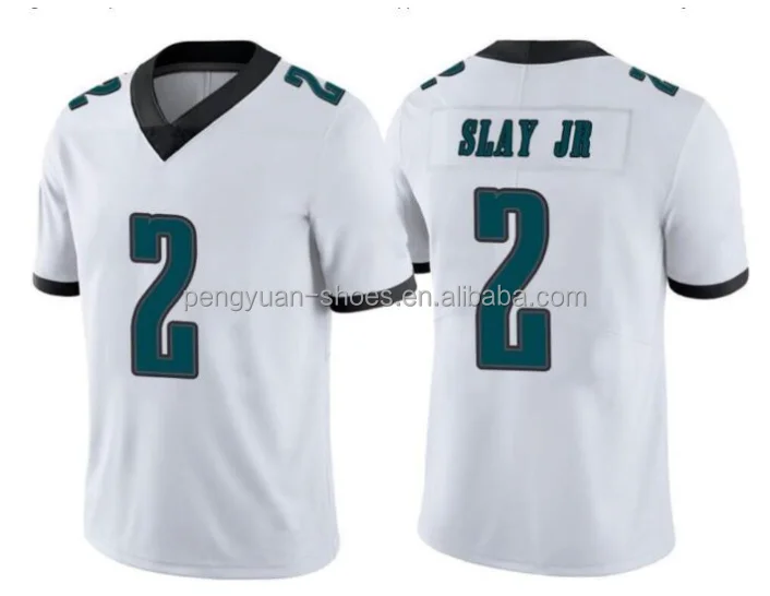 Wholesale Best Quality New Kelly Green #1 Jalen Hurts #11 AJ Brown #6 DeVonta  Smith #62 Jason Kelce Stitched American Football Jersey From m.