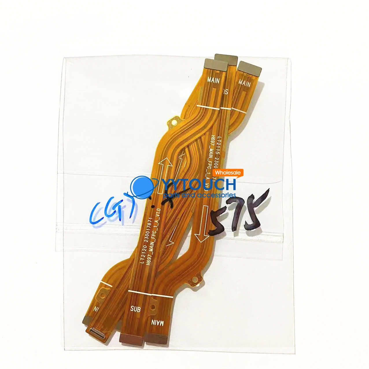 Mainboard Flex  for TECNO CAMON 17P CG7 Main Board Motherboard Connector LCD Flex Cable