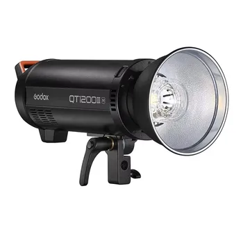 Godox QT1200III 1200W Quicker Studio Flash 5600K Bowens Mount 2.4G 40W LED Modeling Lamp Aluminum Alloy Camera Flash Lights