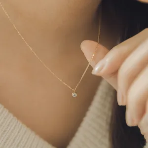 2026 High Quality American Style Diamond Zircon Initial Necklace 925 Sterling Silver Gold Plated Jewelry for Women