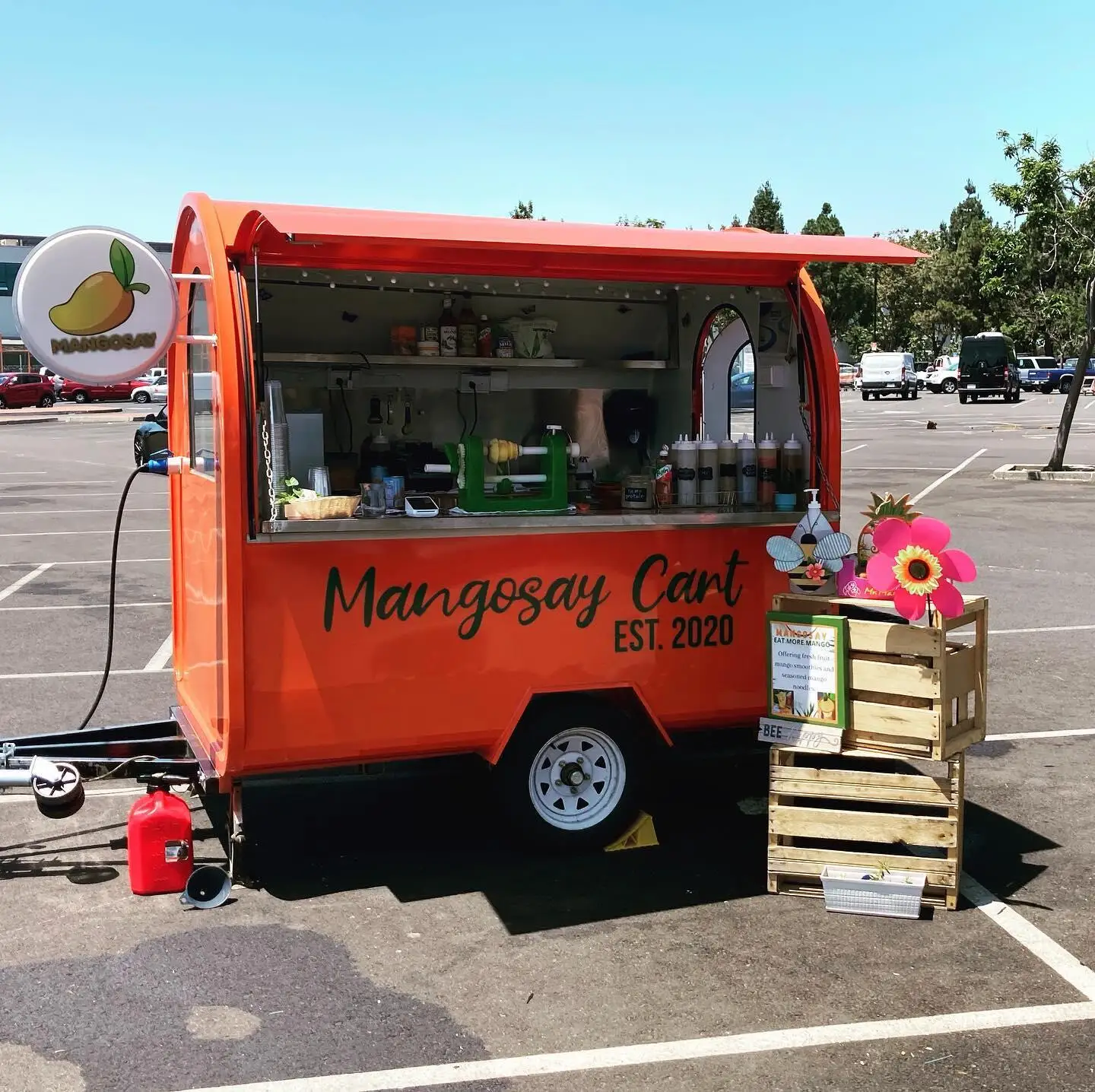 Mobile Food Cart For Food And Beverage Vending Cart 2021 Best Selling Outdoor Mobile Fast Food