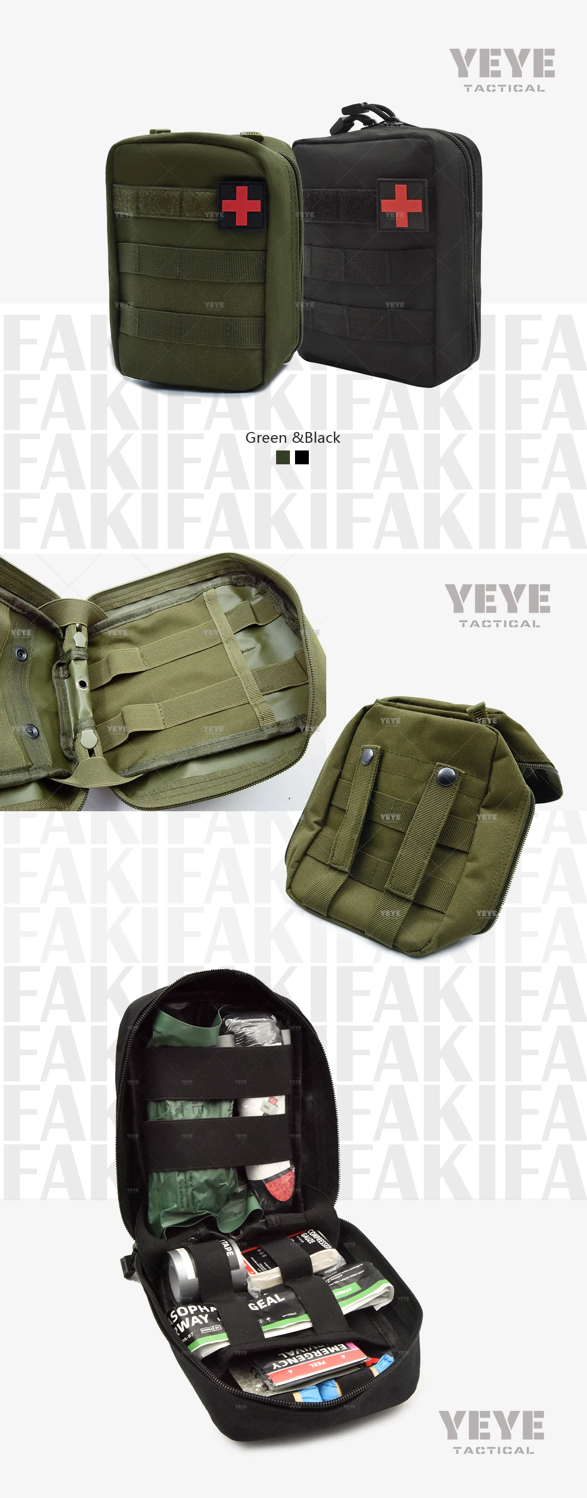 First Aid Pocket Kit Medical Trauma Oem Odm Obm Premium Emergency Kit ...