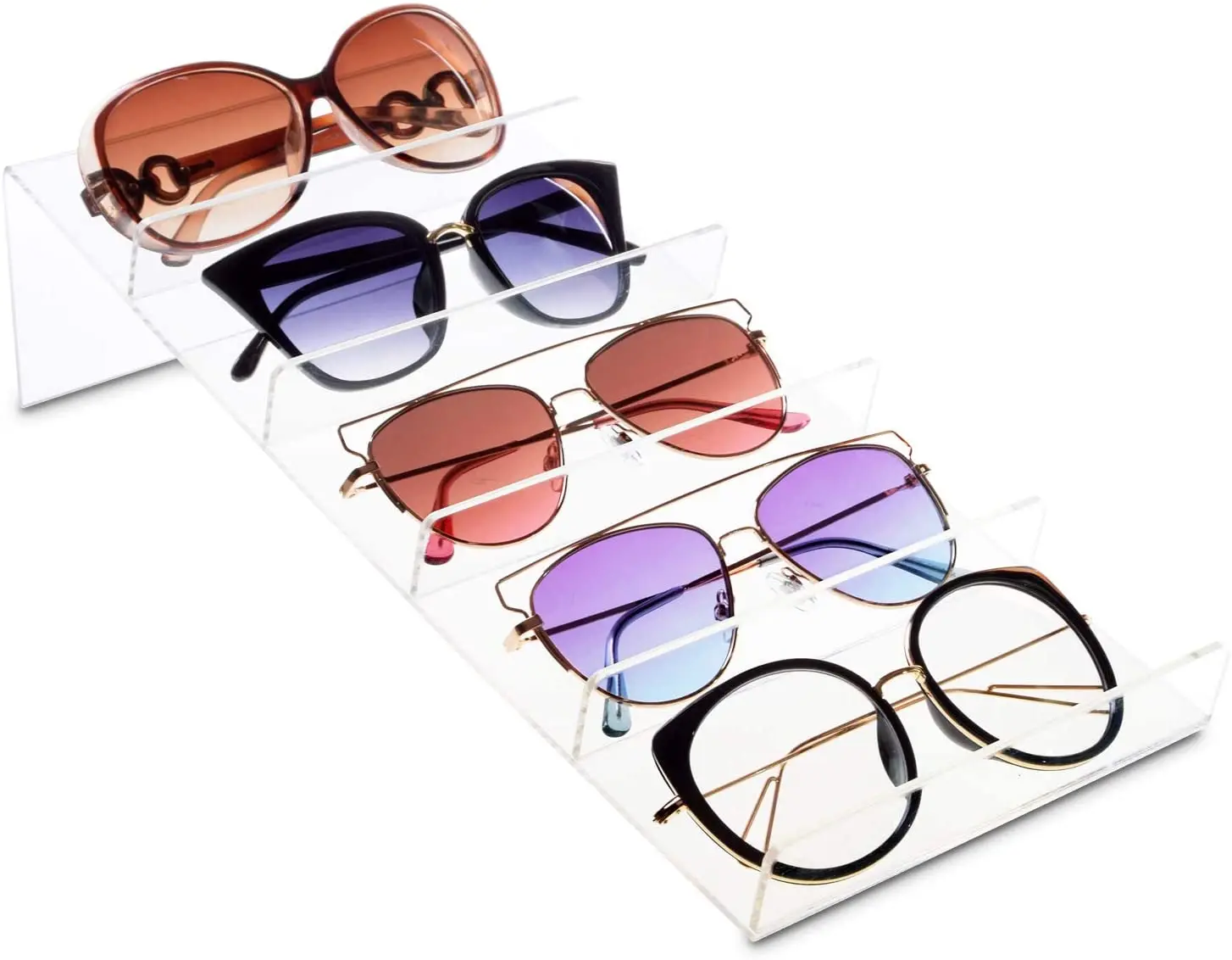 Acryl Brillenhalter Sonnenbrillen Ständer Brillenständer Brillen Organizer