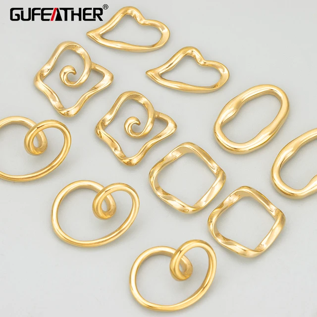 MF08  jewelry accessories,316L stainless steel,nickel free,charms,diy pendants,necklace making findings,4pcs/lot