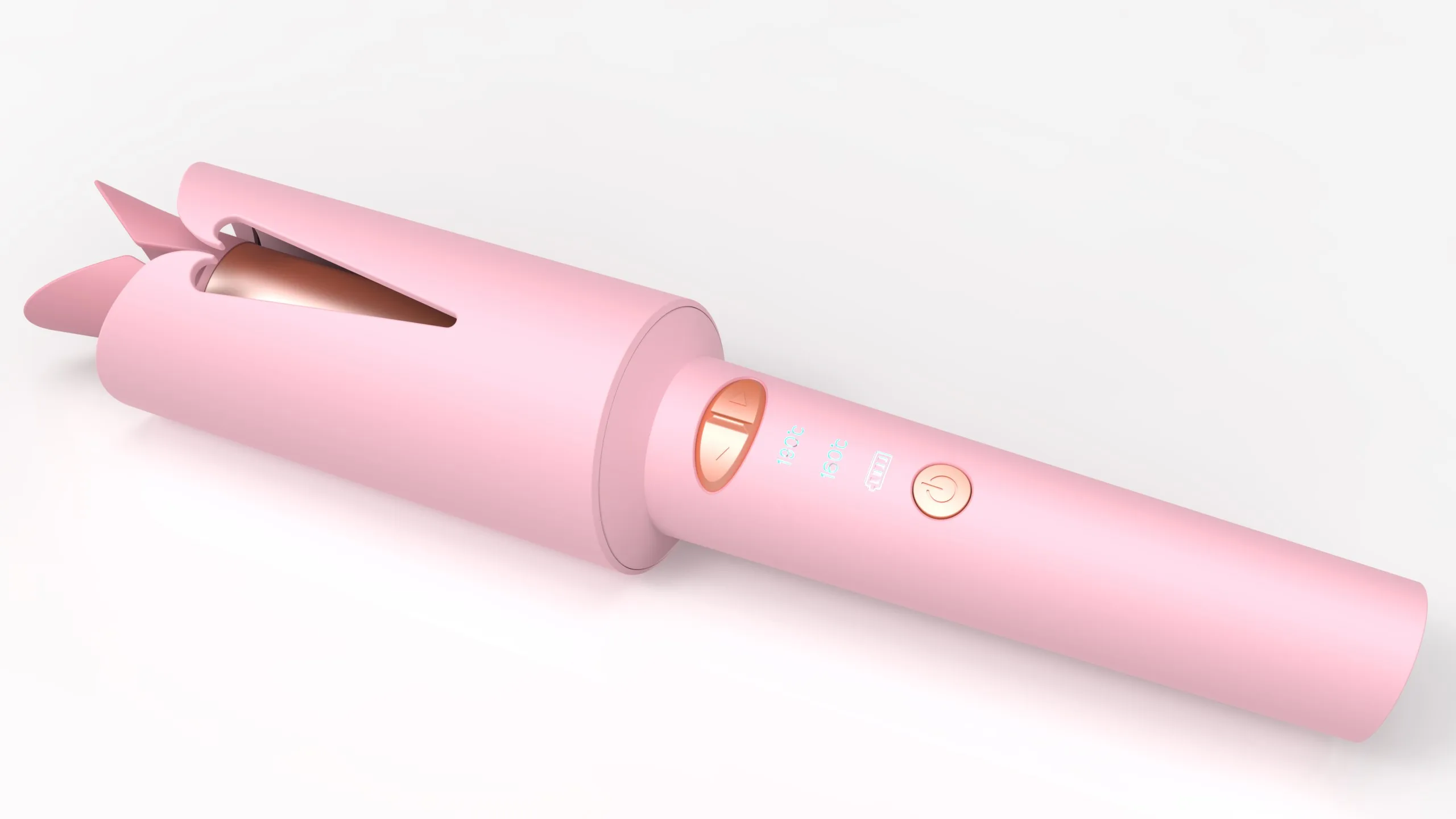 Rechargeable Auto Hair Curler with 16mm Ceramic Barrel and 4200mAh Battery for Fast Styling