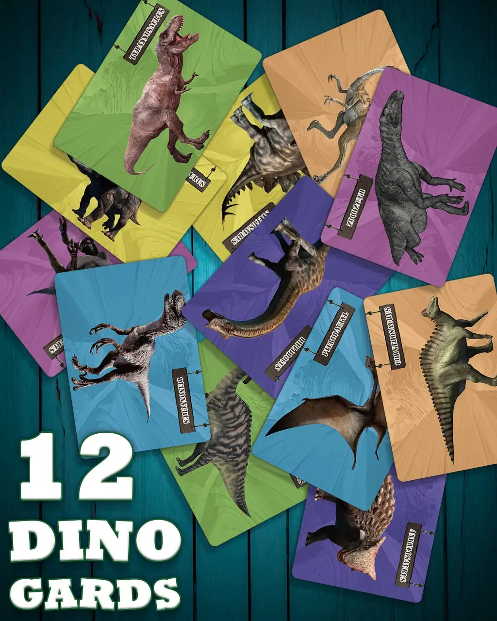 Set Scavo Dinosauri Luminescenti Gamerside – 12 Uova Con Strumenti E Schede – Gioco Archeologico Per Bambini 6-8 Anni - 5