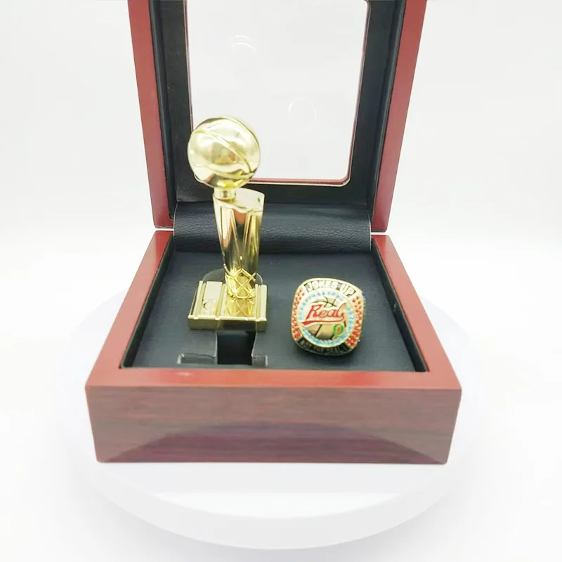 2024 Basketball Championship Ring Alloy Trophy Customizable