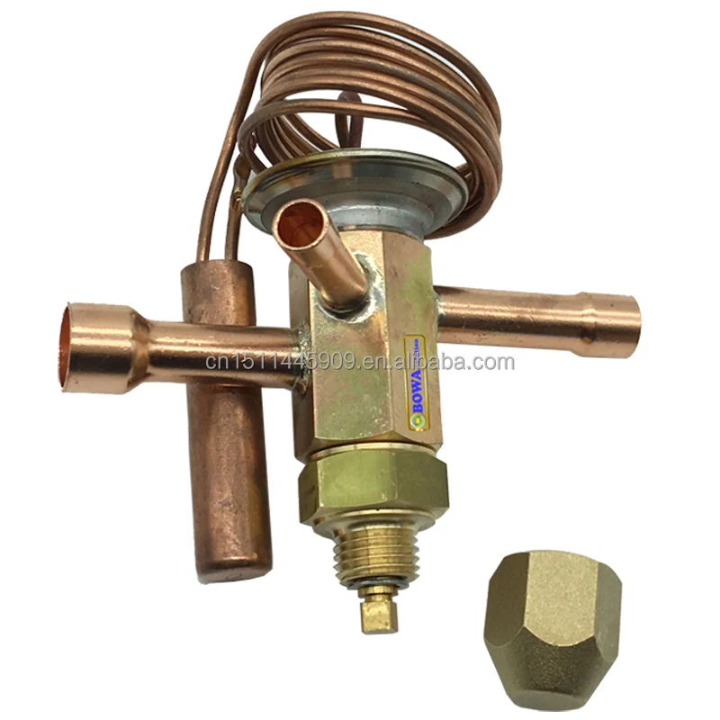 Adjustable Superheat Thermostatic Expansion Valve With Fixed Orifice Is