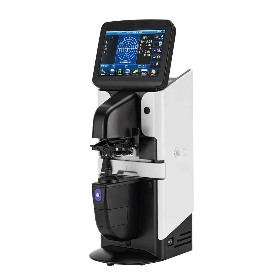 JD-2600A Lensometer 7'' LCD Digital Automatic Focimeter Auto Lensmeter With PD UV Printer