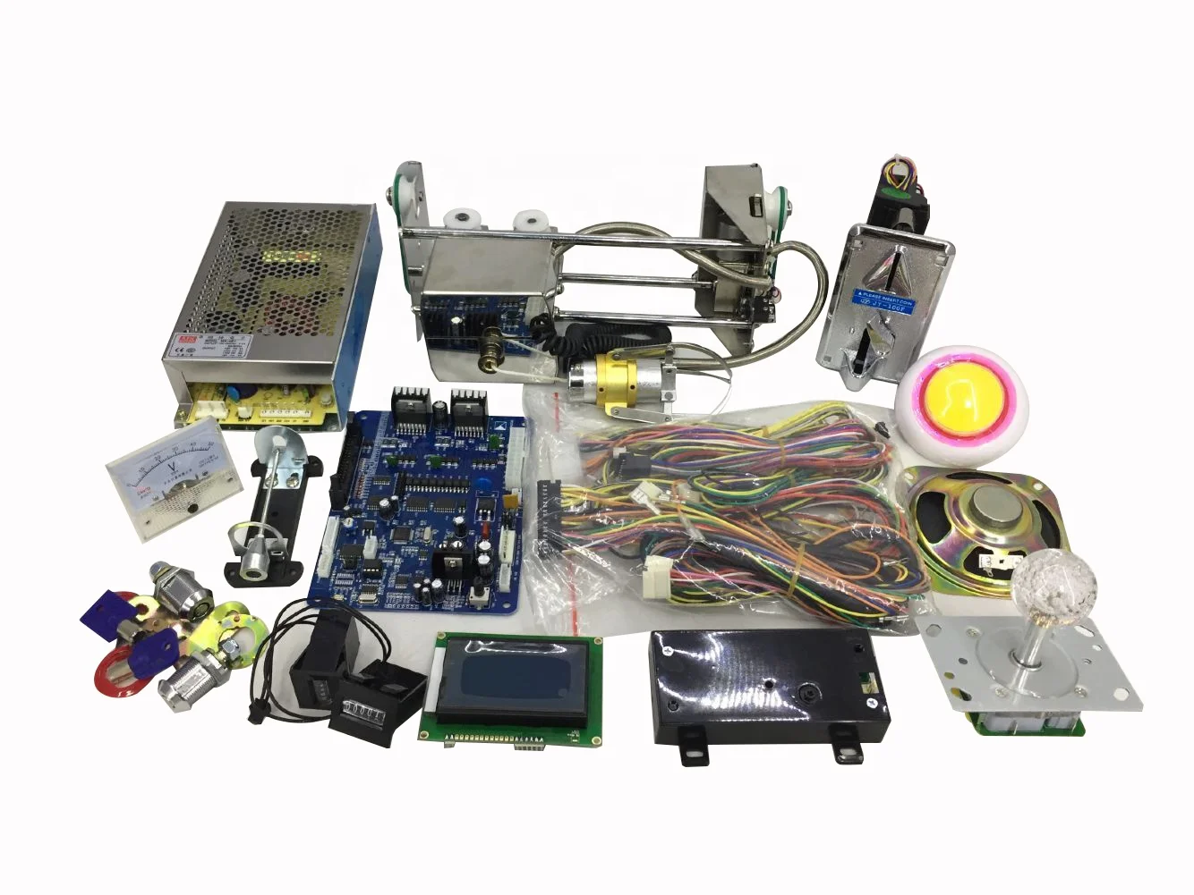 
Поставщик аксессуаров для аркадных игр, вендинговая игрушка, козловая игра, детали «сделай сам», кран, автомат, набор 