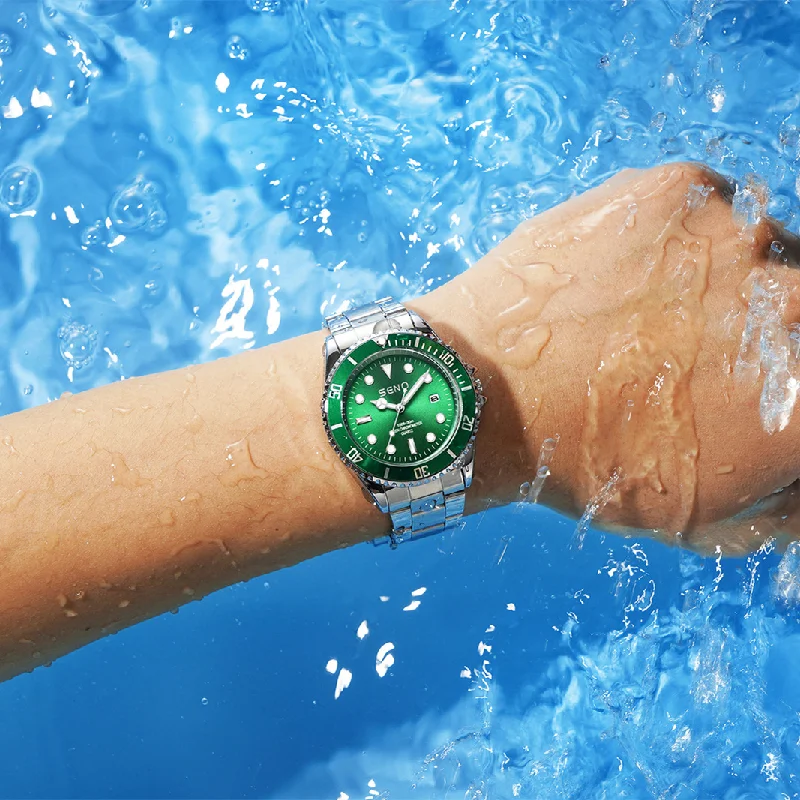 Green Water Ghost Waterproof Quartz Watch Alibaba