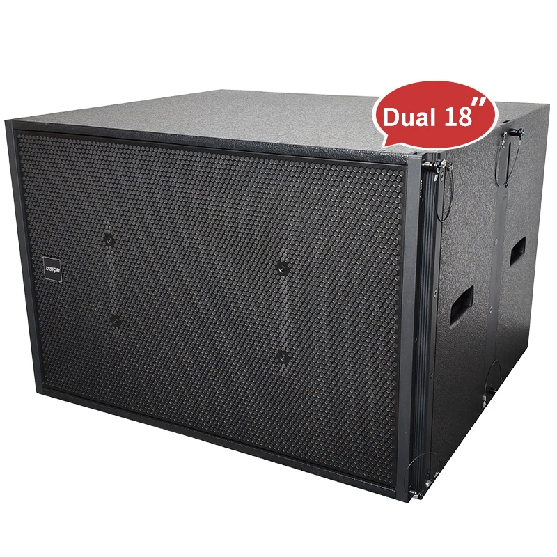 Dual 18 Inch Bass Speakers - Powerful 1200W-7800W Output