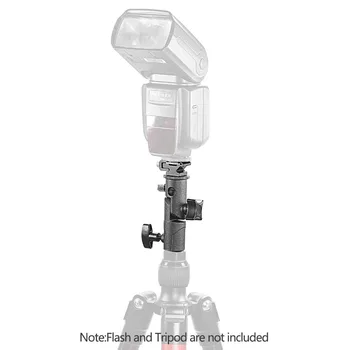 Neewer 2 Pack Professional Universal  Camera Flash Speedlite Mount Swivel Light Stand Bracket Umbrella Holder for detail image