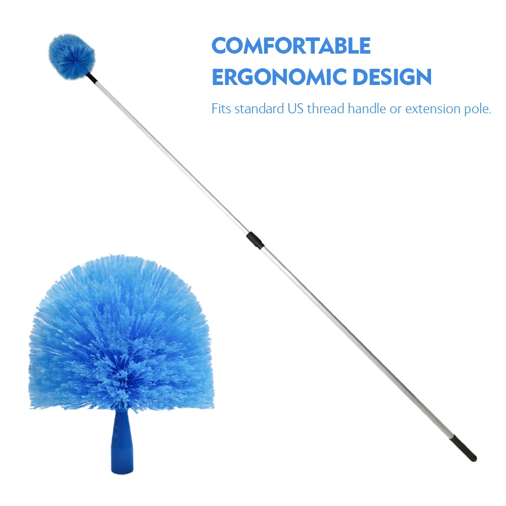Good Quality Cheap Price Premium Ceiling Fan Cobweb Brush Broom Duster Head Without Extendable Telescopic Handle Pole