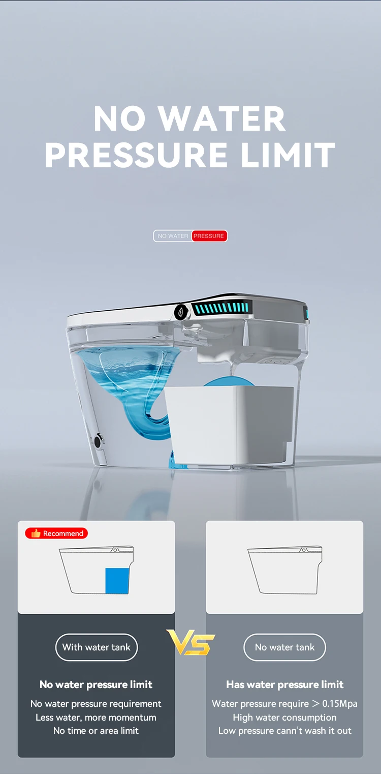 product automatic sanitary ware floor mounted creamic bathroom intelligent wc smart toilet for hotel-18