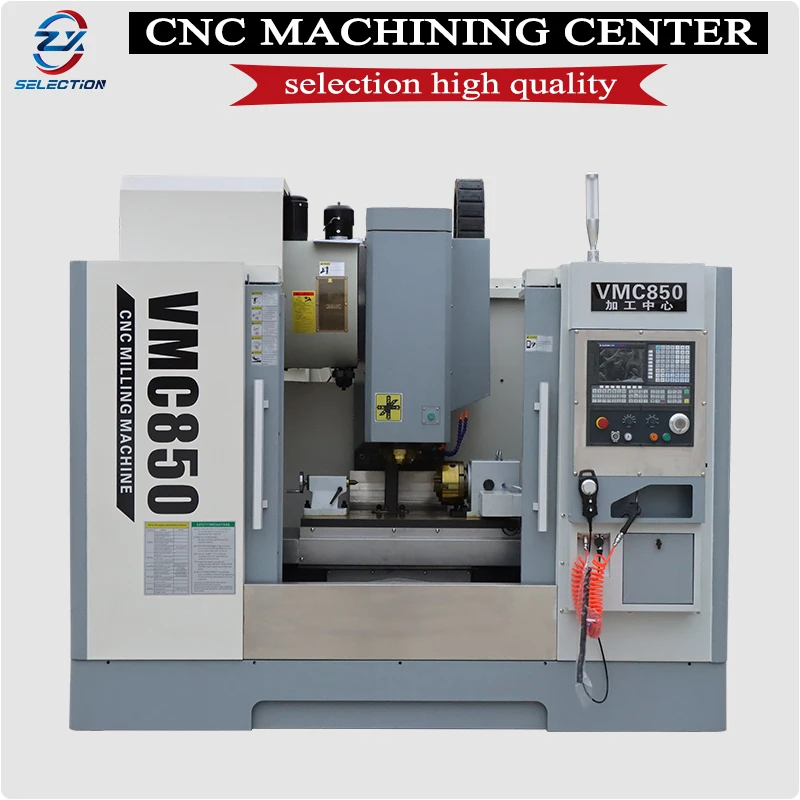 5 Axis CNC VMC850 Vertical Milling Machining Center with GSK Fanuc ...