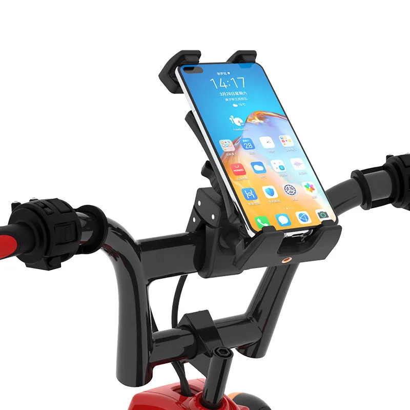 Bike Phone Holder Parts 17mm Ball Mount Clamps