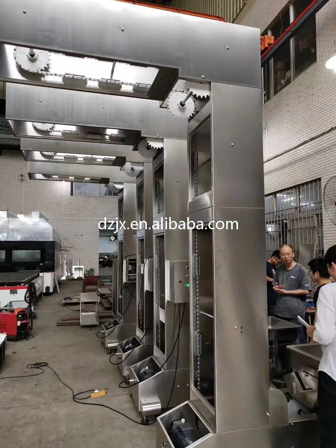 Dzjx Caustic Soda Bucket Elevator Lifter/mined Coal Vertical Conveyor ...