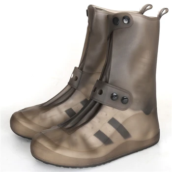 Silicone Overshoes Reusable Waterproof Rainproof Men Shoes Covers Rain Boots Non-slip Washable Unisex Wear-Resistant Recyclable