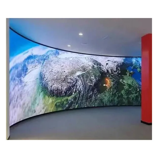 High-Definition Indoor Flexible Soft LED Display Panel Signage 1-Year Warranty P2.5/P3/P4