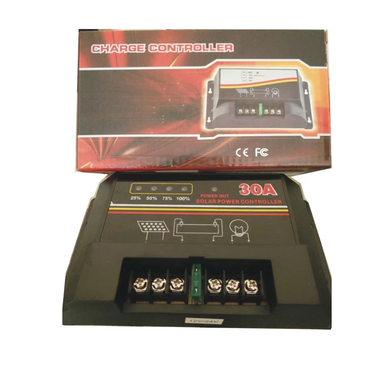 12v 24v 10a 20a 30a Pwm Solar Charger Controller Auto Switch Solar Controller For Solar System