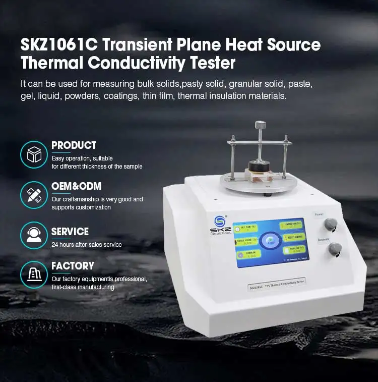 Skz1061c Fast Thermal Conductivity Apparatus Test Instrument - Buy ...