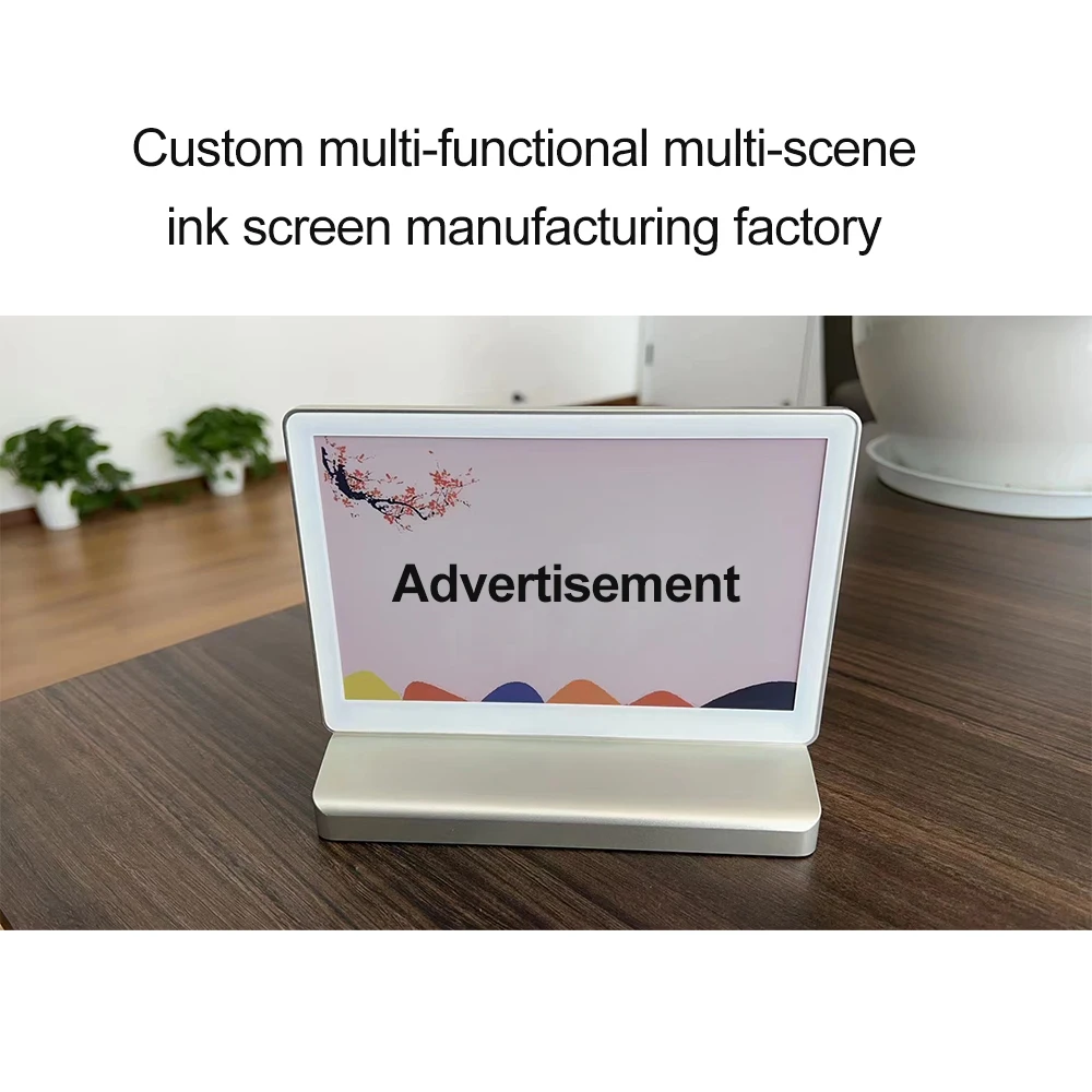 Customized Smart Ble E-ink Display Screen Waybill GPS Data Logger e ink tracker Temperature and Humidity Sensors OEM Factory