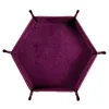 Terciopelo morado oscuro - 17,5*17,5
