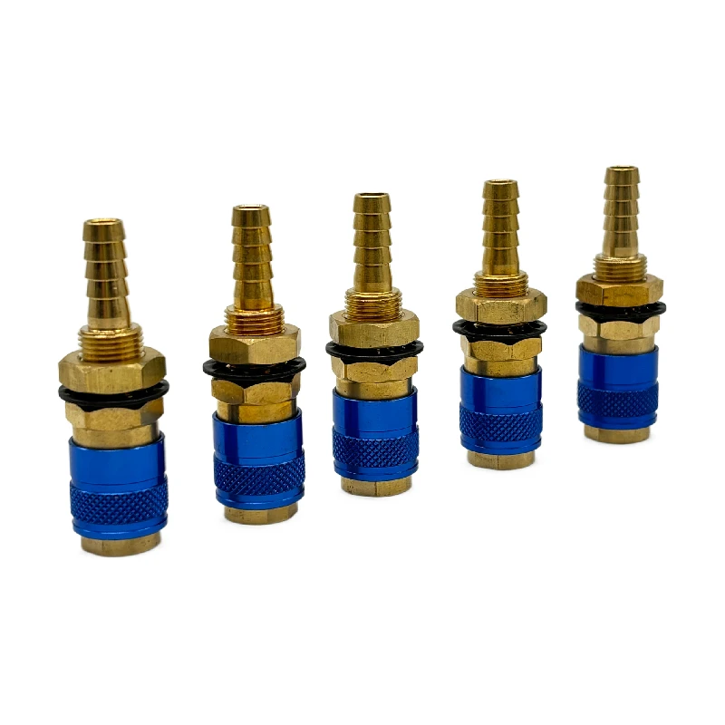 Welding FA3086 Quick Connector 8mm Blue 8MM for tig water cooled torch