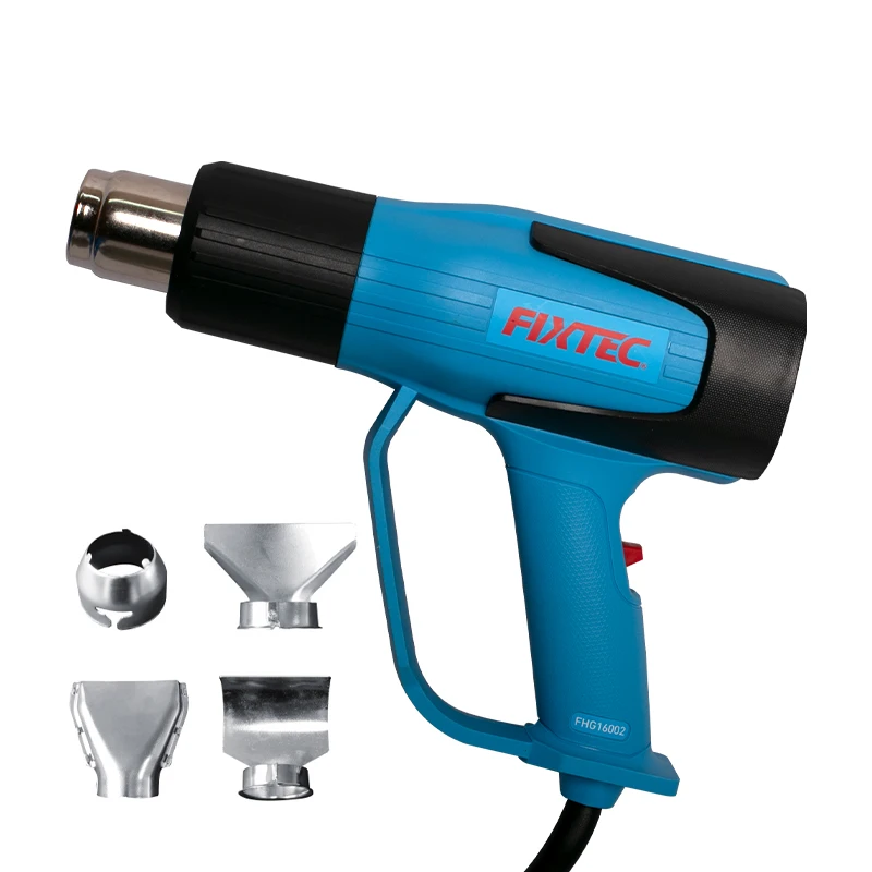 FIXTEC Wholesale Price High Quality Corded 2000W Industrial Electric Welding Hot Air Heat Gun for Shrink Tubing