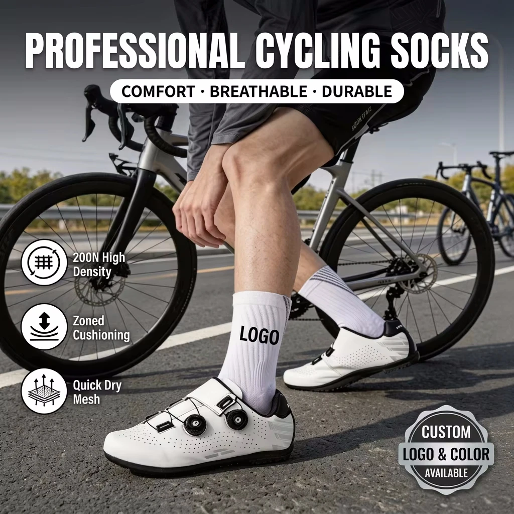 Custom Cycling Socks view 2