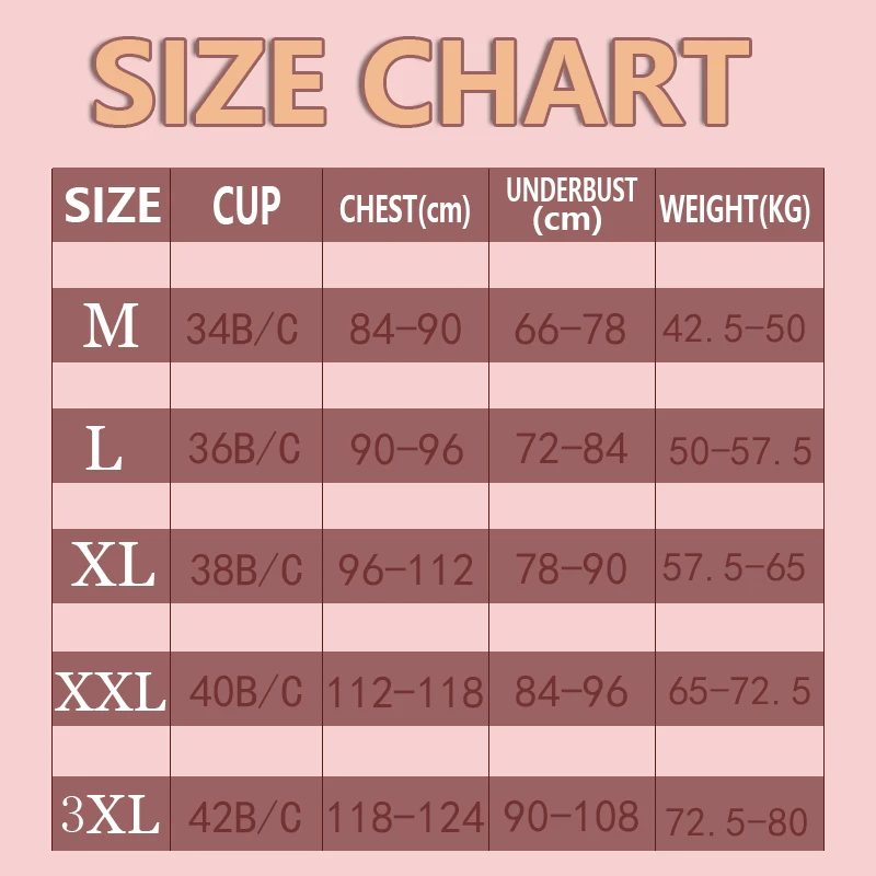 Plus Size Push Up Bras Women Deep Cup Bra Hide Back Fat Underwear