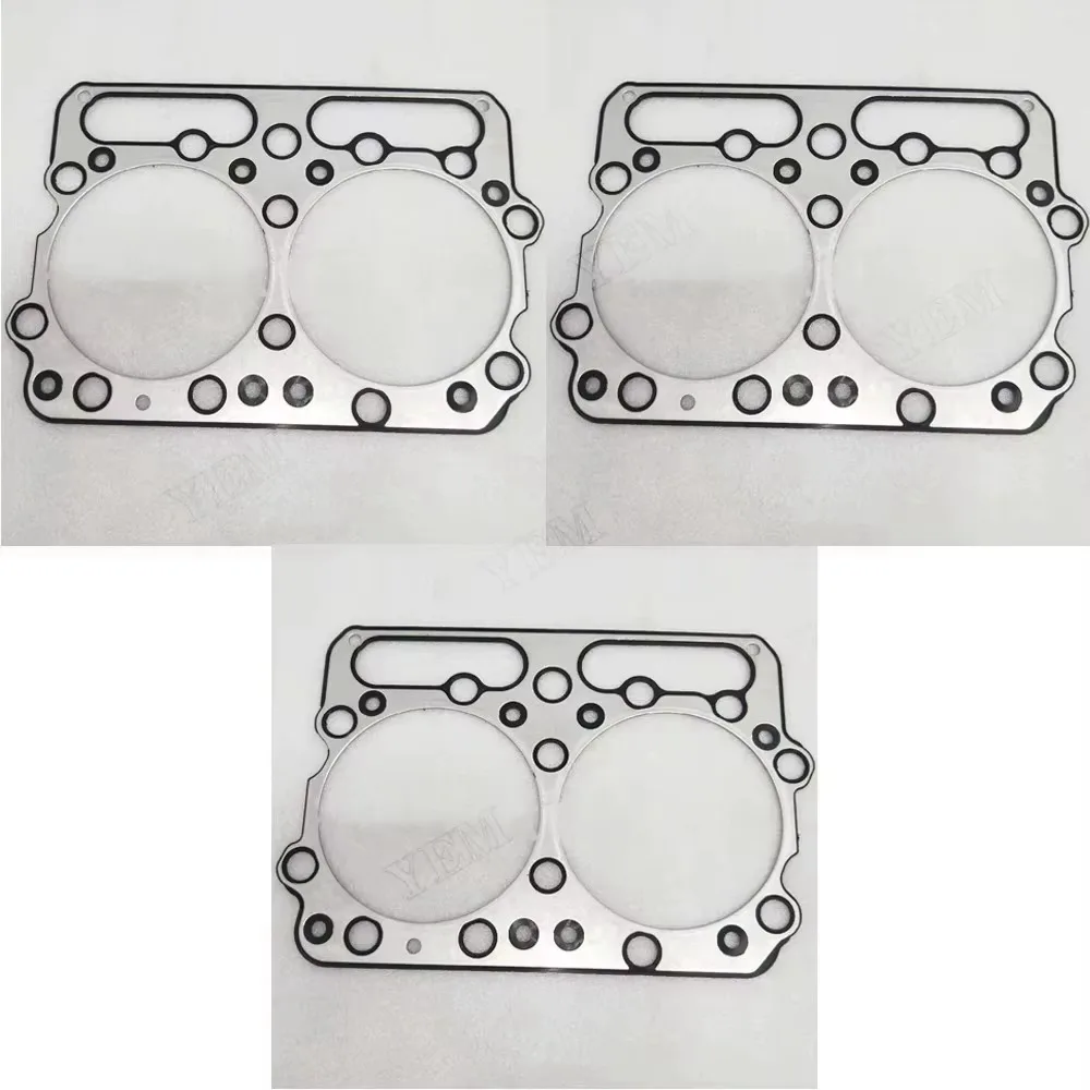 3 PCS Cylinder Head Gasket 3076189 for Hyundai Engine N14 N855 NT855 NTA855 NH280 Wheel Loader HL780-3