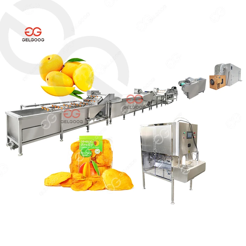 Slicer Sliced Mango Drying Machine Dried Mango Production Line Dehydrator Machine for Drying Mango
