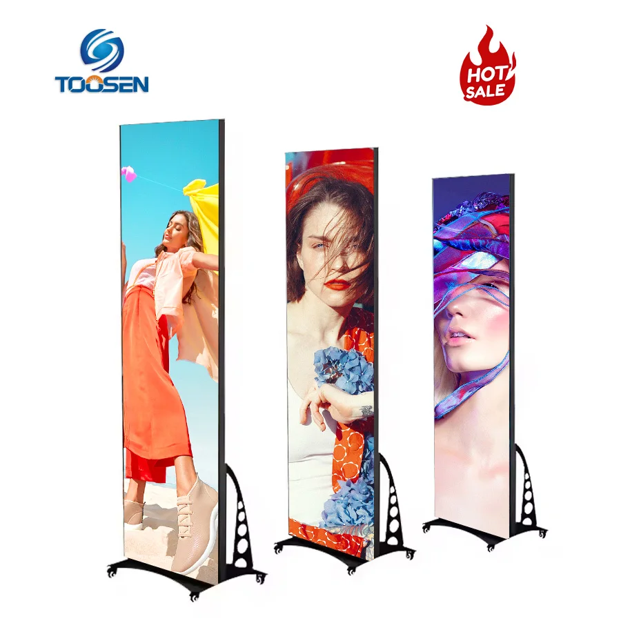 Single Double Sided LED Poster Display Screen