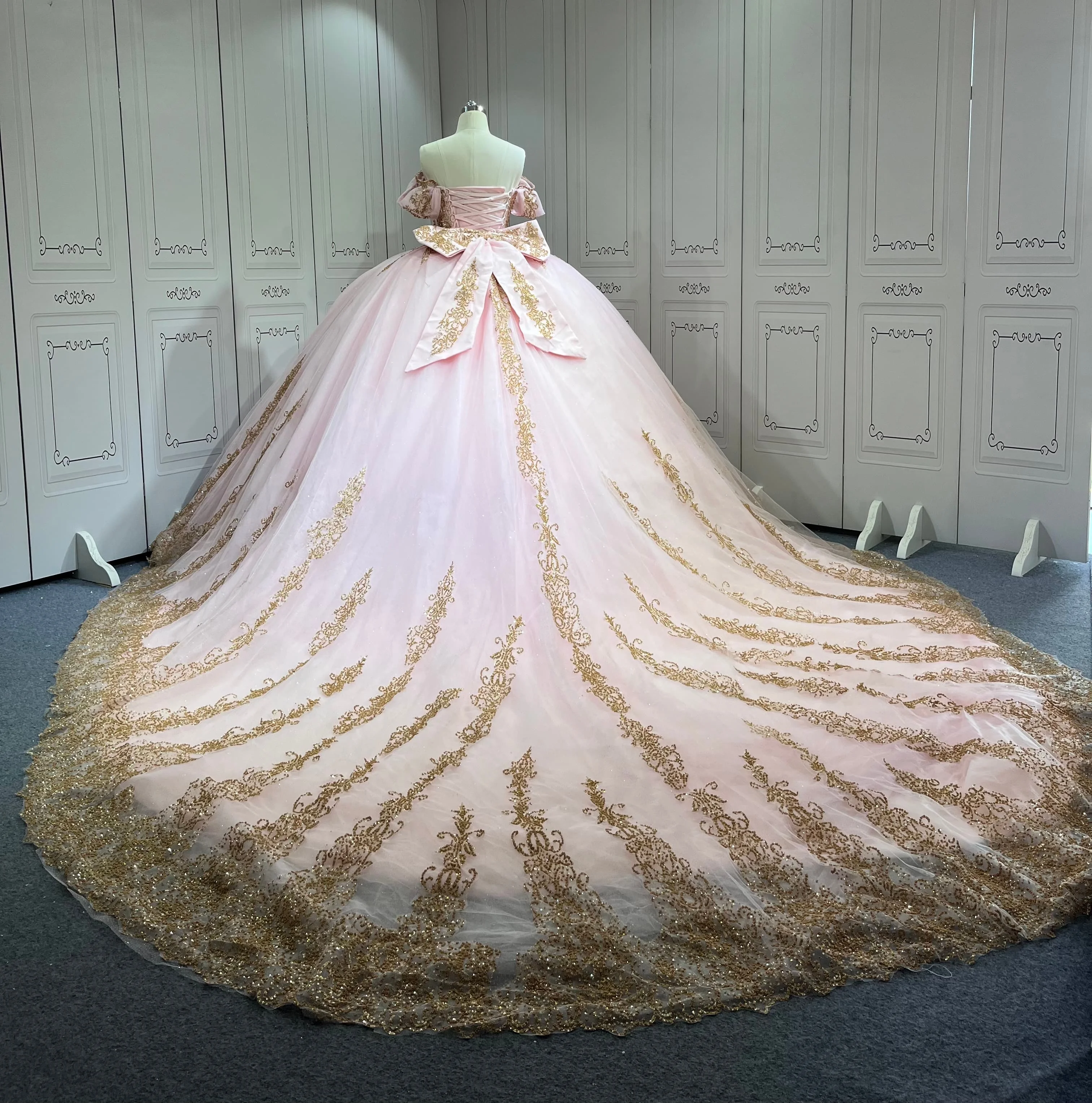slim fit dress slacks Dancing Queen Danq_1771 - Long Ballgown Dress main image 0