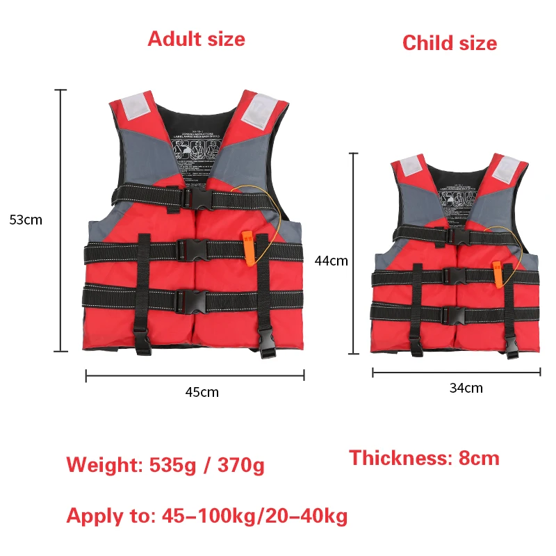 High Quality PFD Life Jacket Adult XXL Lifesaving Vest