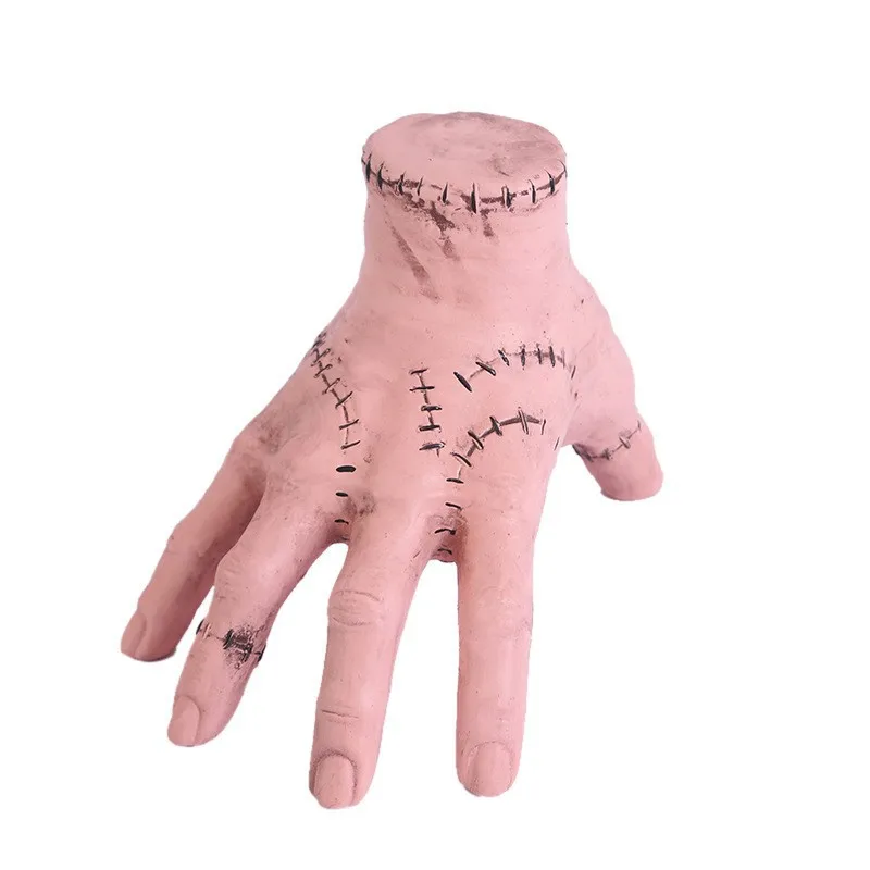 The Addams Family Wednesday Thing Hand Ornament Latex Figurine Toy