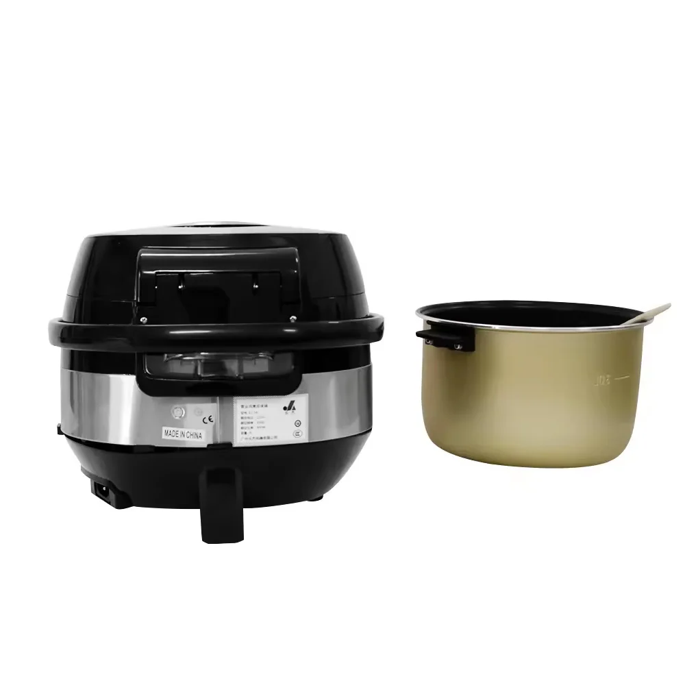 XEOLEO Commercial 5L Tapioca Cooker Electric Bubble Tea Pearls Cooking Pot  900W Automatic Restaurant Pearl Cooker for Kitchen