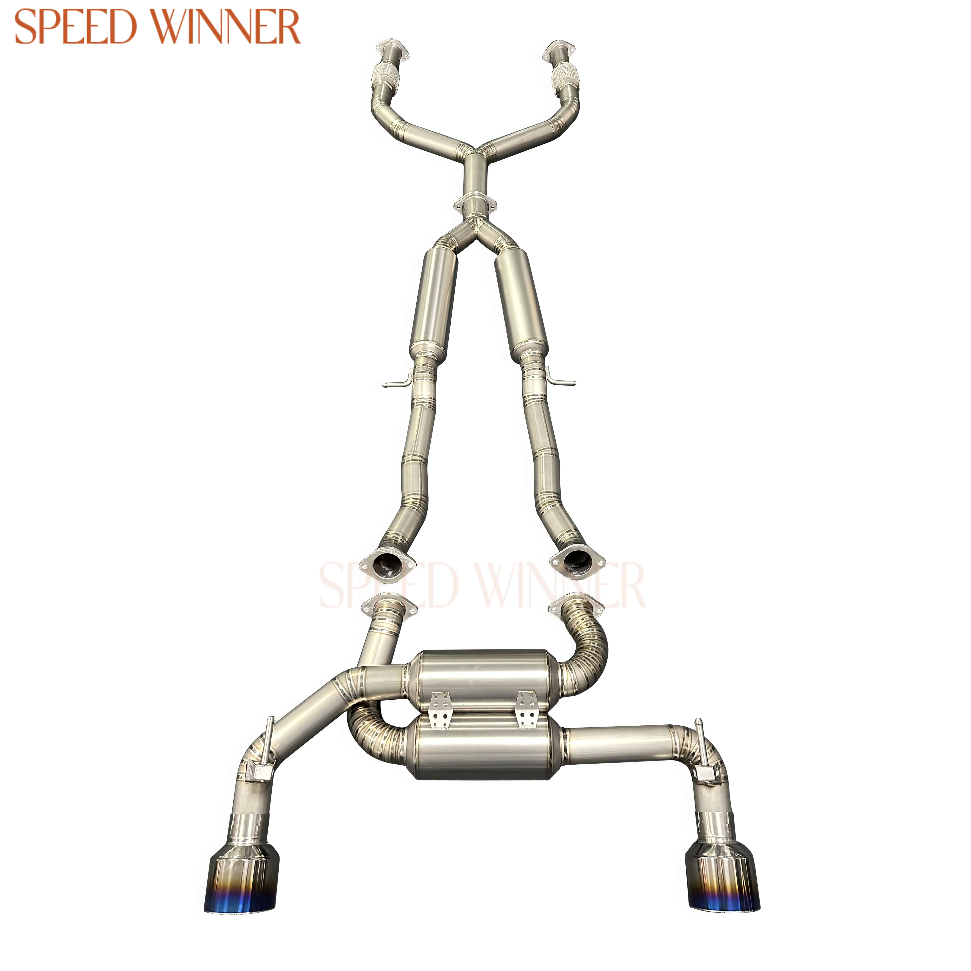JDM New Car 400Z Tuning Exhausted Systems Titanium Catabck For Nissan 400Z RZ34 2023 2024